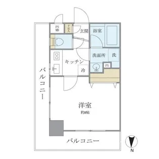 ISM中野坂上【3階】の間取り