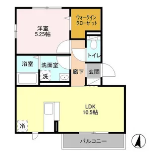 オリーブ【3階】の間取り