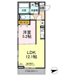 セジュール西台3【2階】の間取り