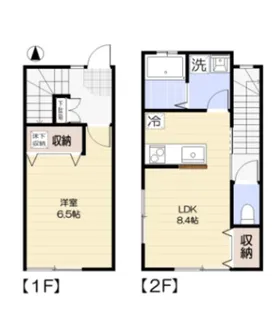 Alley新高円寺【1階】の間取り