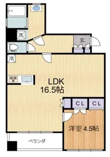 グランドメゾン阿佐谷【4階】の間取り