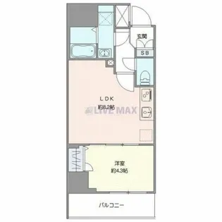 プライムブリス板橋本町【4階】の間取り
