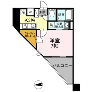 エントピアパレス【5階】の間取り