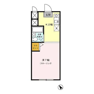 サンコーポ【2階】の間取り