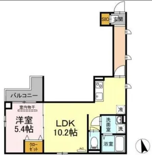 アンジュール高島平Ⅰ【2階】の間取り