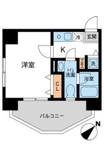 HF上石神井レジデンス【5階】の間取り