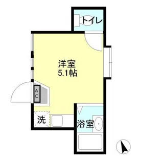 マヤリス【101号室】の間取り