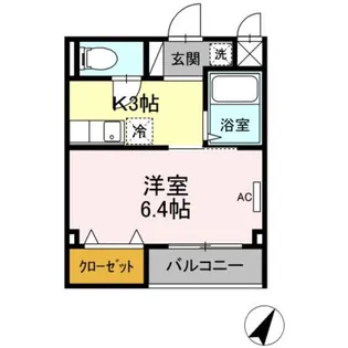 G.M. Court【1階】の間取り