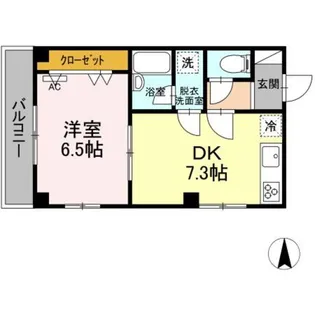 イレール並木【3階】の間取り