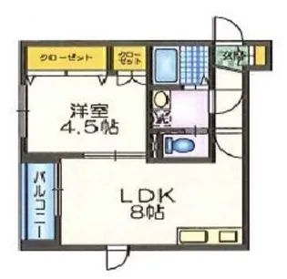 パークファミリア【1階】の間取り