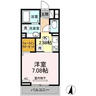 セジュール南阿佐ヶ谷1【1階】の間取り
