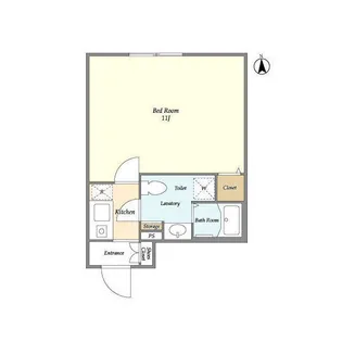 SOLASIA residence 高円寺Ⅱ【1階】の間取り