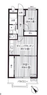 ブエナ ヴィスタ【2階】の間取り