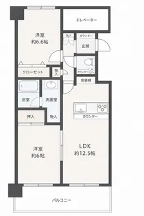 クリオ梅島壱番館【503号室】の間取り