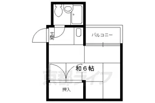 ヴィラ藤【301号室】の間取り