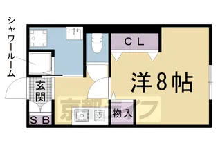 CASAしののめ【101号室】の間取り