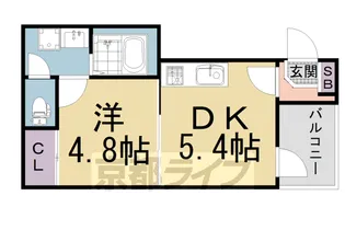 Arbre城南【3階】の間取り