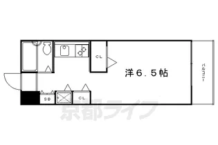 1Kの間取り画像