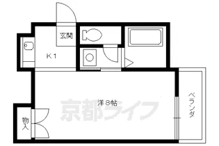 ショウゼンマンション【301号室】の間取り