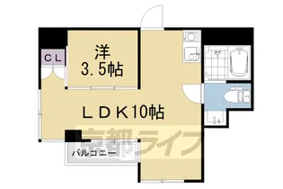 EPOCH岡崎【5階】の間取り