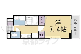 セレーノ【1階】の間取り