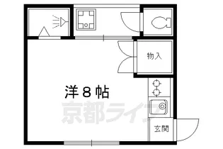 ことぶき荘【1号室】の間取り