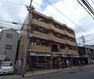 京都府京都市右京区嵯峨野開町【マンション】の外観