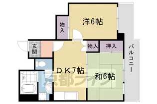 メゾン・ラ・ソワ【302号室】の間取り