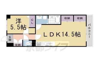 ルミエール沼田【2階】の間取り