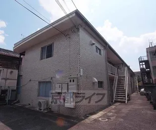 京都府京都市右京区太秦開日町【アパート】の外観