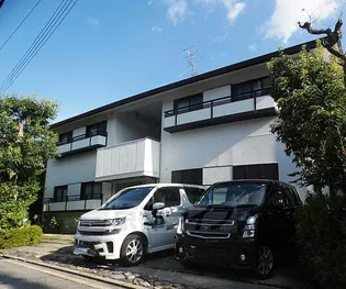 京都府京都市北区等持院中町【アパート】の外観