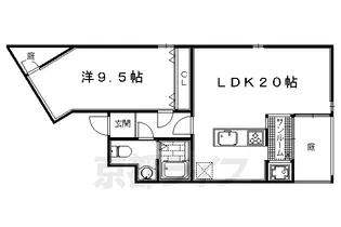 水琴庵【1階】の間取り