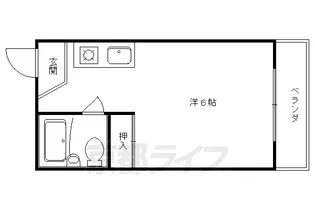 ハイツ松本【202号室】の間取り