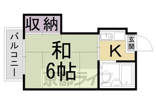 コーポマツモト【1階】の間取り