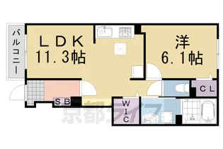 クレインコート【1階】の間取り