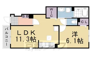 クレインコート【1階】の間取り