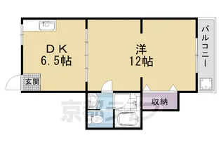 NISHIKIマンションⅡ【2階】の間取り