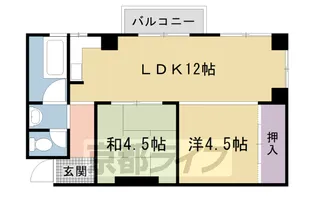 シーズン嵐山【304号室】の間取り