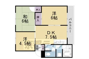 コーポ前田【101号室】の間取り