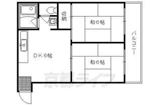 タナカビル【401号室】の間取り