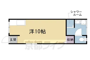 コジィ・ハイツ【201号室】の間取り