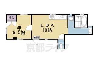 青山マンション【101号室】の間取り