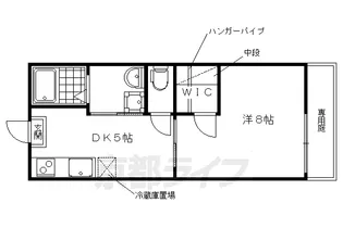 ホワイトハウス【103号室】の間取り
