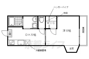 ホワイトハウス【101号室】の間取り