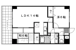 ソレイユMHN【202号室】の間取り