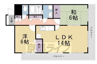 ソレイユMHN【608号室】の間取り