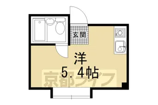 シャピタン六角【4階】の間取り