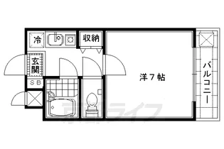 ドミールⅠ【306号室】の間取り