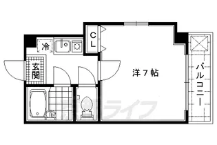 ドミールⅠ【403号室】の間取り