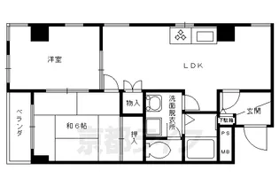 カームネス【302号室】の間取り